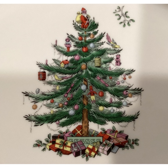 Spode Christmas Tree 12” Oval Platter - Picture 4 of 4